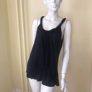 Lucy & Laurel Navy Tank - Medium